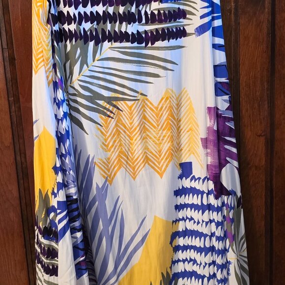 Chico Tie-Back Collage Print Trapeze Dress - Picture 3 of 4